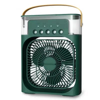 Xiaomi 3 in 1 Portable Fan Air Conditioner Household Mini Air Cooler LED Night Light Humidifier Air Adjustment Fanoffice Homefan