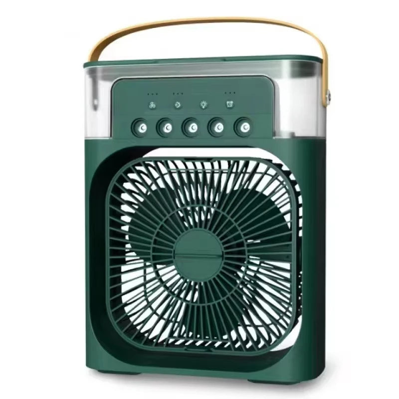 Xiaomi 3 in 1 Portable Fan Air Conditioner Household Mini Air Cooler LED Night Light Humidifier Air Adjustment Fanoffice Homefan
